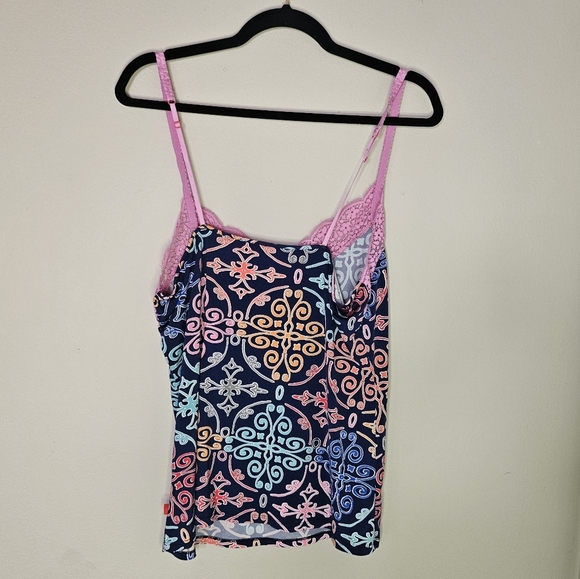 Josie Natori Multicolor Cami Top - Picture 4 of 9